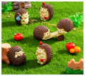 Gifts and Crafts Decoration Miniature Garden 3D Cartoon Resin Hedgehog Animals Blind Bag Surprise Playdough & Slime Kid Toy