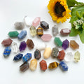 Natural Crystal Double Points Healing Stone Amethyst Citrine Rose Quartz Double Terminated Point