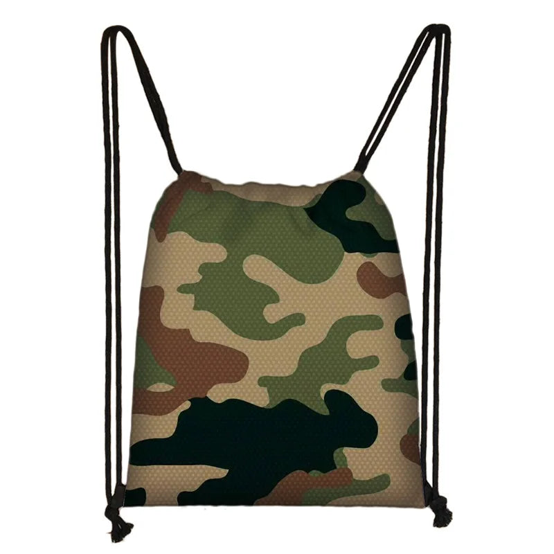 Lymech 3d Print Polyester Custom  Cheap  Draw String Drawstring Bag Backpack