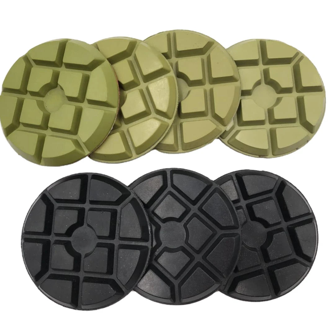 Top Sale 80mm 100mm 3 Inch 4 Inch Concrete Floor Diamond Polishing Pads From China Manufacturer MegaBDM