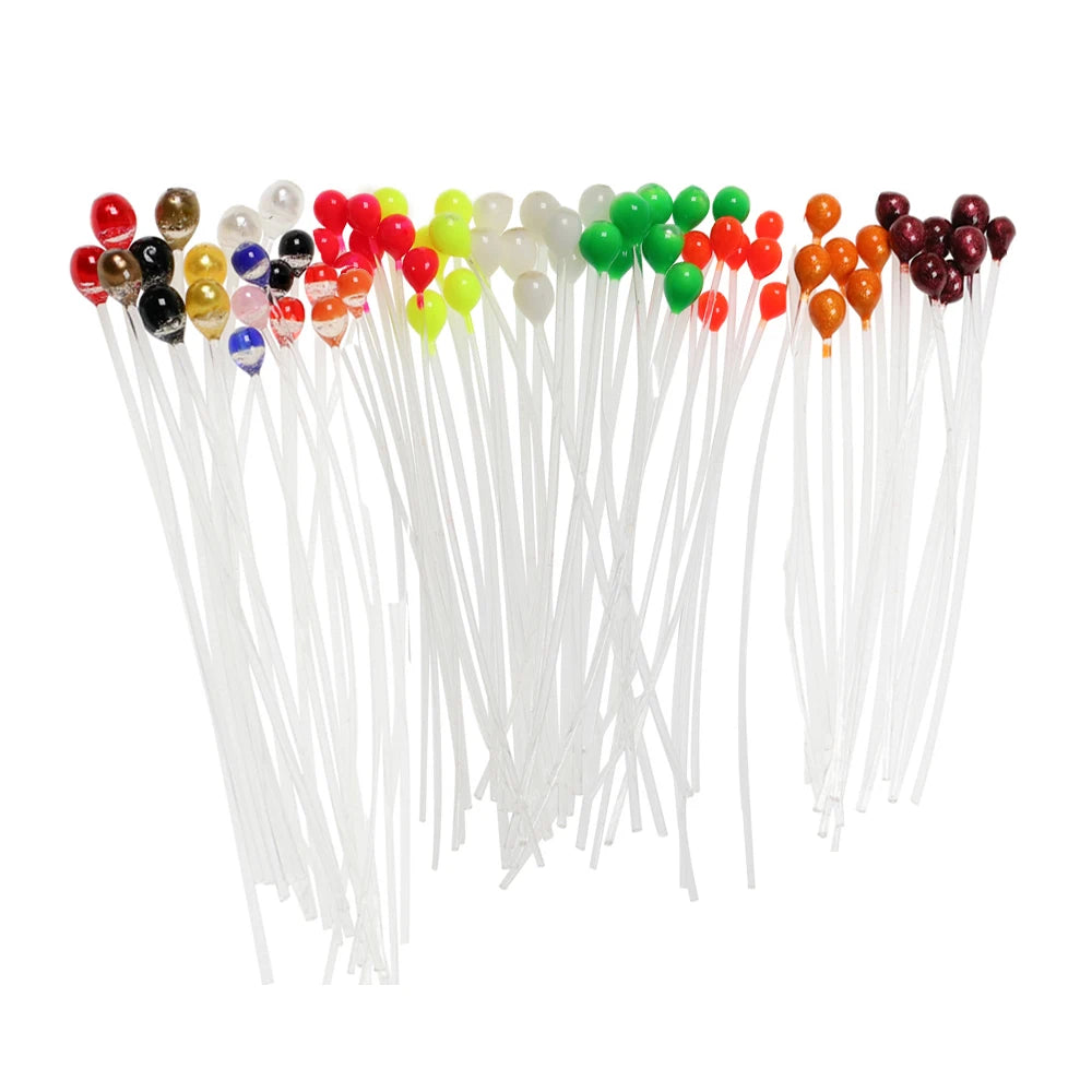 Wholesale 2/3mm Crab Shrimp Eyes for Fly Tying Black Red Color for Saltwater & Pike Flies Fishing Eye Fly Tying Material