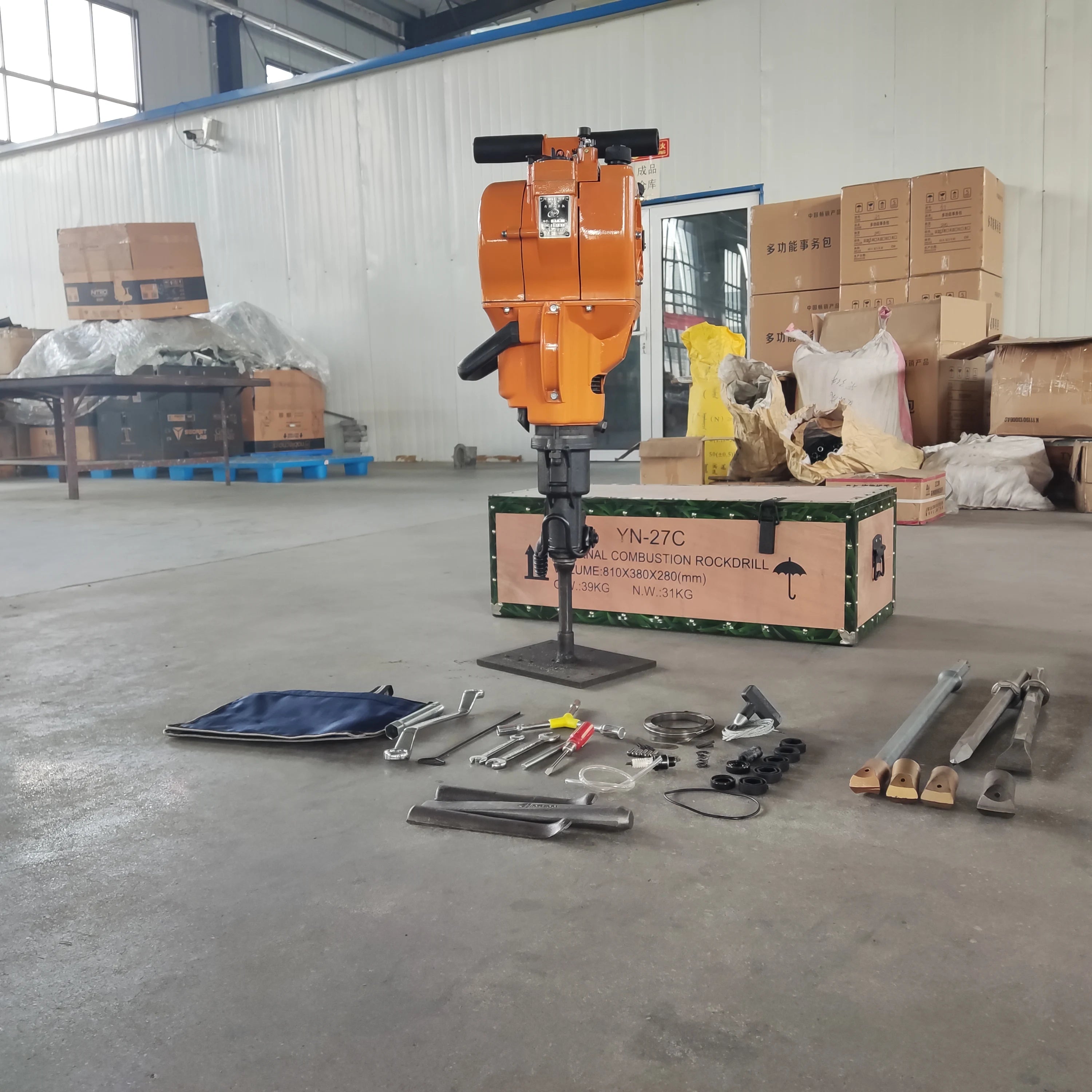 YN27 Jack Hammer Gasoline Perforadora Rock Drill Hammer Drill