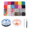 2025 Clay Beads Kit Hot Sale 2mm  6mm Polymer Clay Beads Kit for Jewelry Making