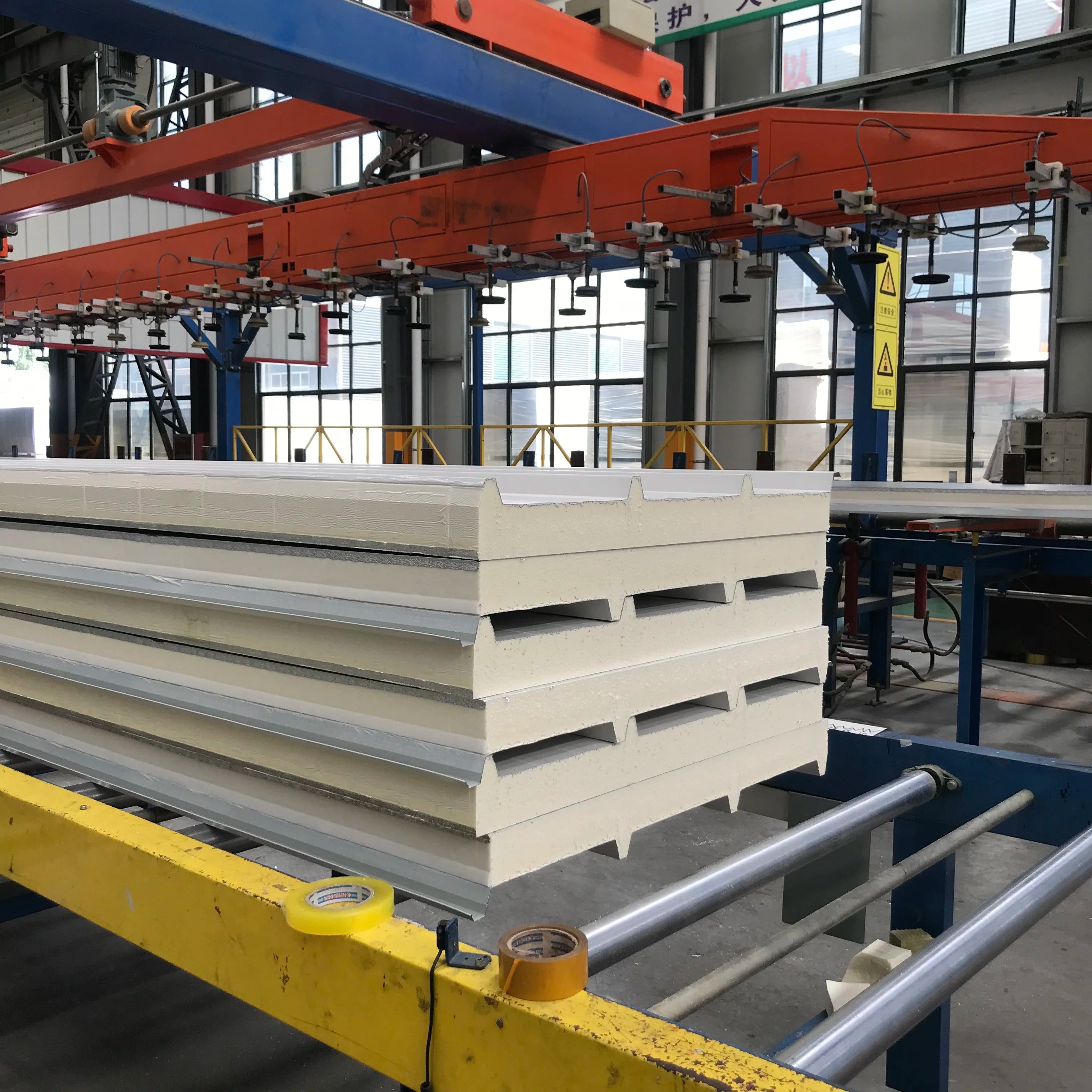 Prefab Insulated Metal 50mm Sandwich Panel Pur Pu Sandwich Panel Pir Exterior Roof Sandwich Panel