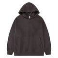 320g Terry Solid Plain Dyed Breathable Eco-Friendly Autumn Hoodies Custom Embroidery Unisex Oversized No String Men's