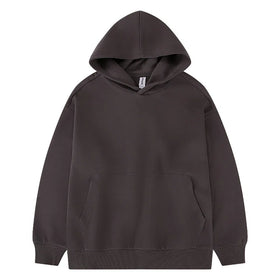 320g Terry Solid Plain Dyed Breathable Eco-Friendly Autumn Hoodies Custom Embroidery Unisex Oversized No String Men's