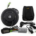 FLD8 48V 36V 24V 350W 8 Inch Brushless No Gear Motor Wheel Kick Scoote Kit Electric Hub Motor with Controller for Escooter