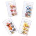 Children's Sweet Korean Style Duck Hair Clips Lovely Cloth Art Fruit Cartoon Hair Accessories Set for Babies