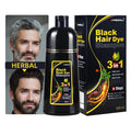 Home Hair Styling Products 3 in 1 Darkening bar Permanent Natural Gray Hair Dye Shampoo for Men