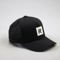 Custom 5-Panel Fruit Baseball Cap Slightly Curved Brim 100% Cotton Laser Cut Hole Rubber Patch Perforated Waterproof Jersey