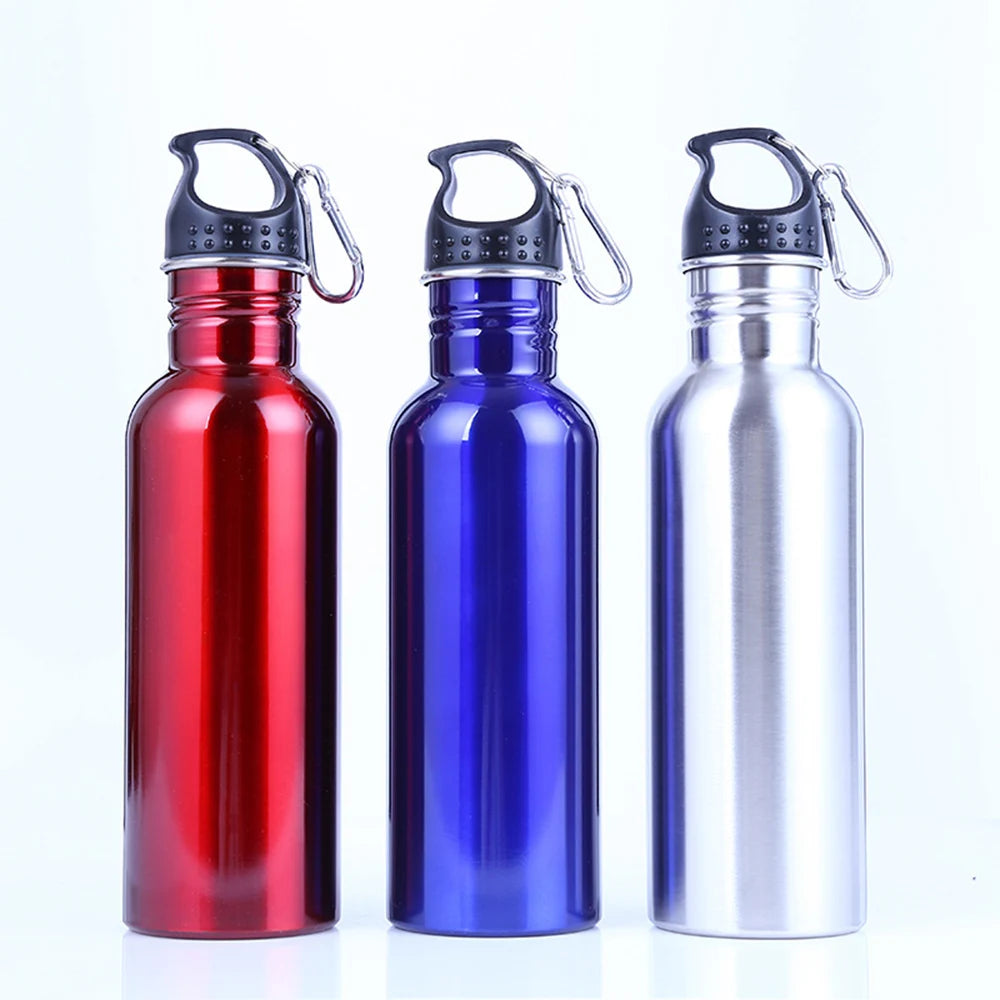 Wholesale Outdoor Metal Recycle 500ml Bicycle Drink Sports Single Wall Stainless Steel Water Bottle