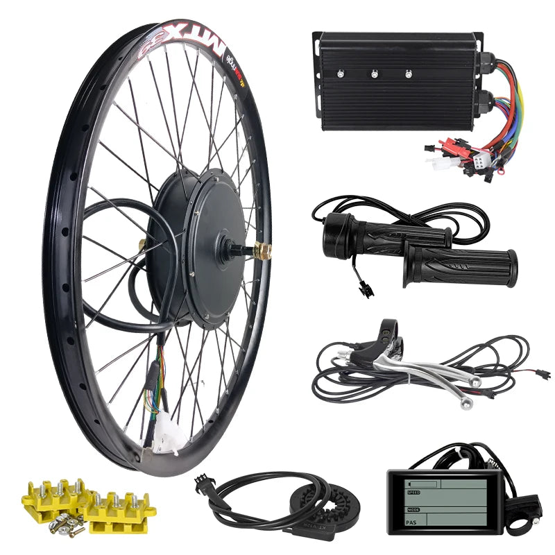 1500w 2000w 3000w Electric Motor for Bicycle 72v 60v 52v 48v Mtx Ebike Conversion Kit with E-bike