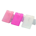 3Pcs 20ml 3-Color Card Spray Bottle Set Plastic Bottles for Various Uses Portable Beautifully Designed Plastic Bottle