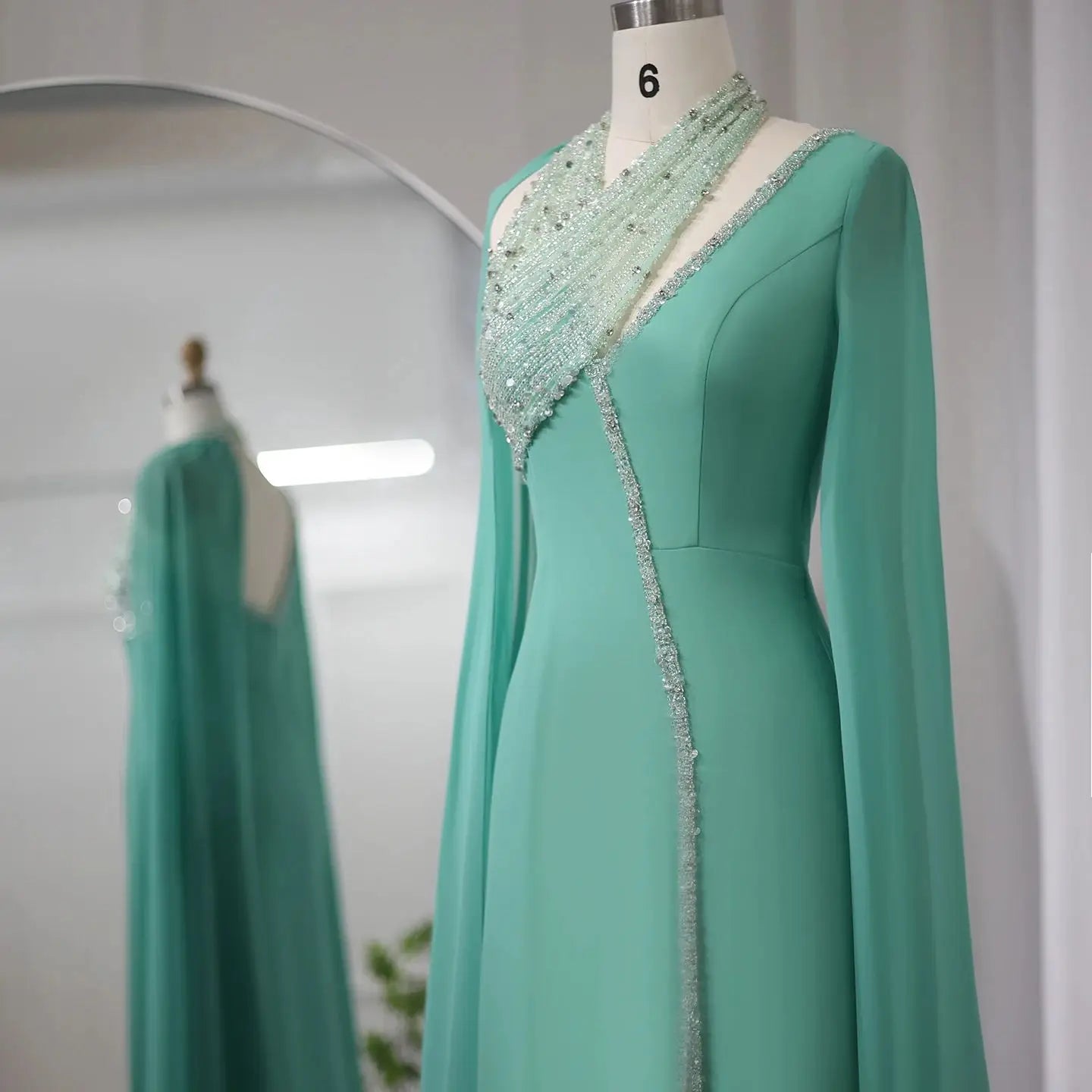 Jancember SCZ207 New Design Satin Luxury Asymmetrical  Off the Shoulder Plus Prom Mermaid Formal Evening Dresses