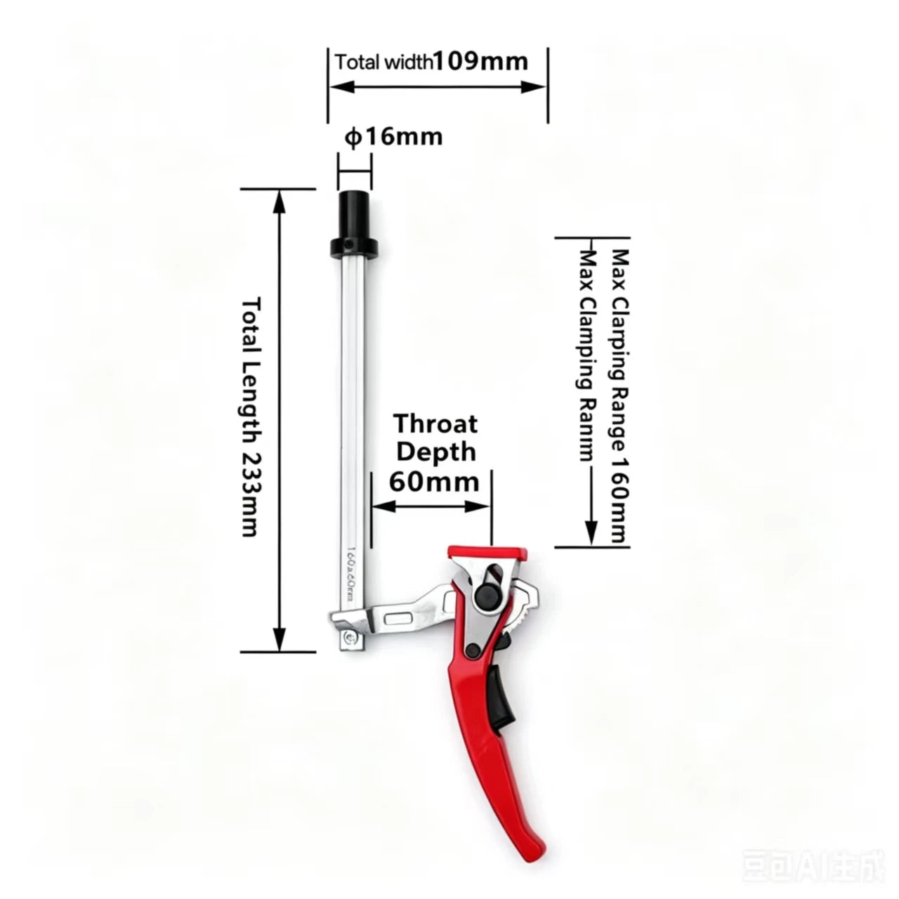 Factory-Sold All-Kinds Forging Table Clips Versatile Fasteners Collection Ratchet Welding Workbench Clamp