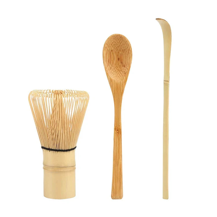 Newell Eco-Friendly Stocked Organic Logo Small Handmade Matcha Whisk Set Japanese Tea Set Bamboo Whisk Packaging Paper Tubes