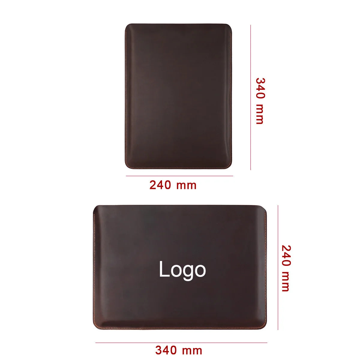 Factory New Arrival Custom Laptop Bag Crazy Horse Leather Genuine Leather Laptop Bags for Men