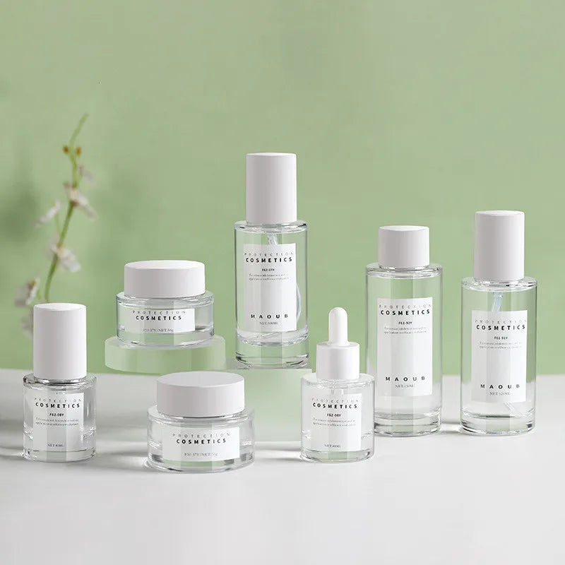 Spot Frosted Essential Oil Glass Dropper Bottle Fishing Small Medicine Bottle Essence Original Solution Sub Bottling Cosmetics
