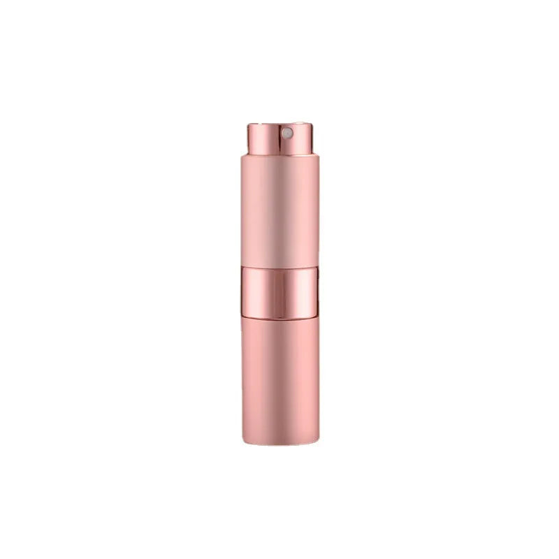 Refillable 15ml Twist up Aluminum Atomizer Luxury Rotation Aluminum Perfume Atomizer