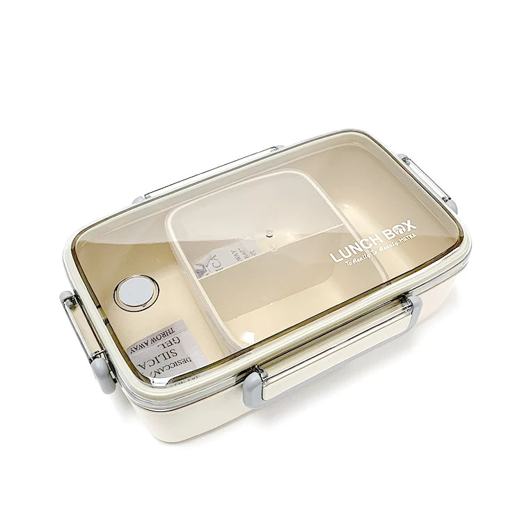 Eco-Friendly BPA-Free PP Plastic Tiffin Microwave Safe Dishwasher Safe 3-Compartment Stackable 1200ml Food Grade Food Box