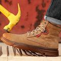 GUYISA Hot Selling Safety Shoes PVC Soles Soft Wear-resistant Woodland Work Boots Women Safety Shoes Men Safety Boots