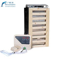 Modern Design Mini Wood Fired Sauna Heater Stove 3KW With Control Panel Dry Steam Function 220V