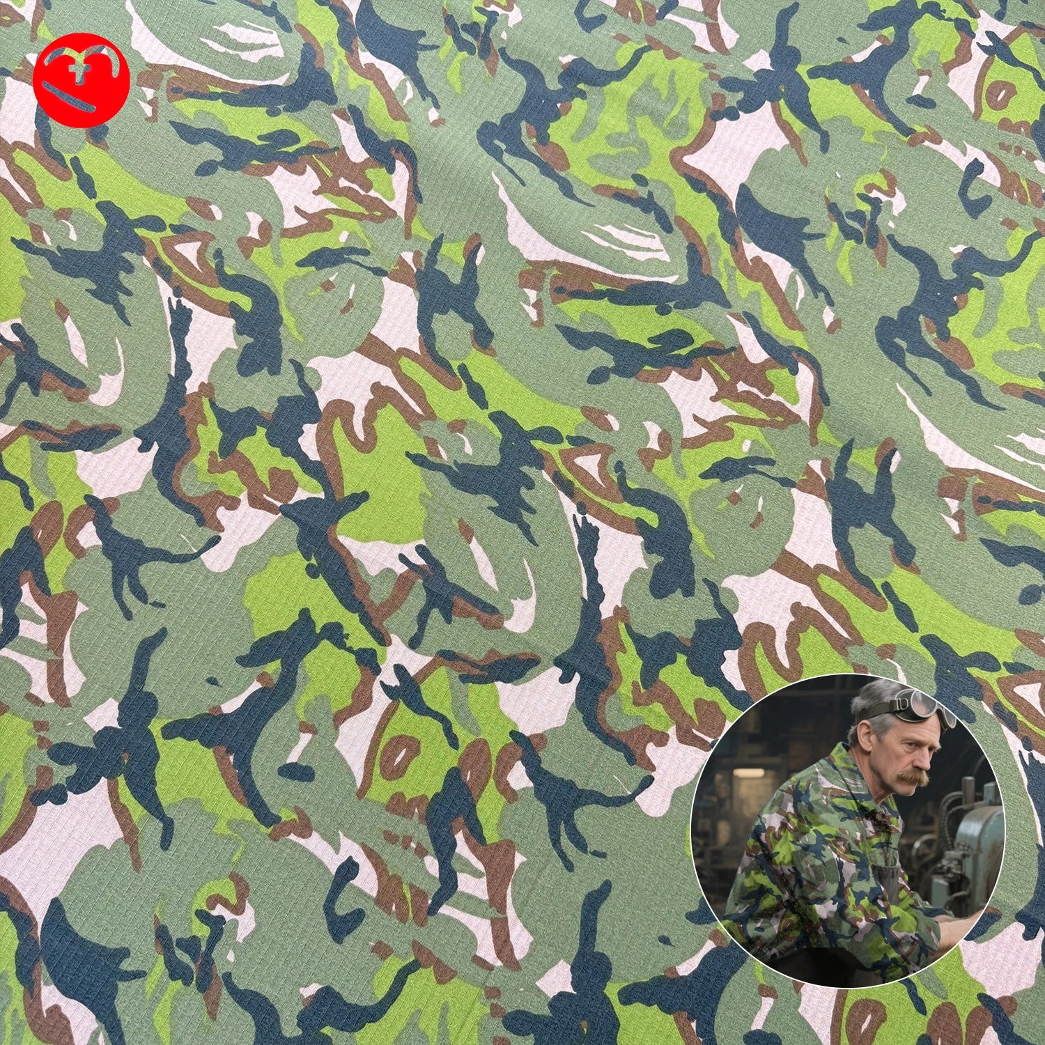 New Style 35% Polyester 65% Cotton TC65 35  Camouflage Ripstop Workwear Uniform Fabric