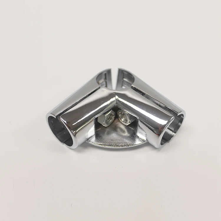 High Quality Display Rack Tube Connector Pipe Fittings 25mm Round Pipe Connector