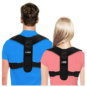 Posture Corrector  Upper Back Brace for Clavicle Support Adjustable Back Straightener Relieve Back Pain