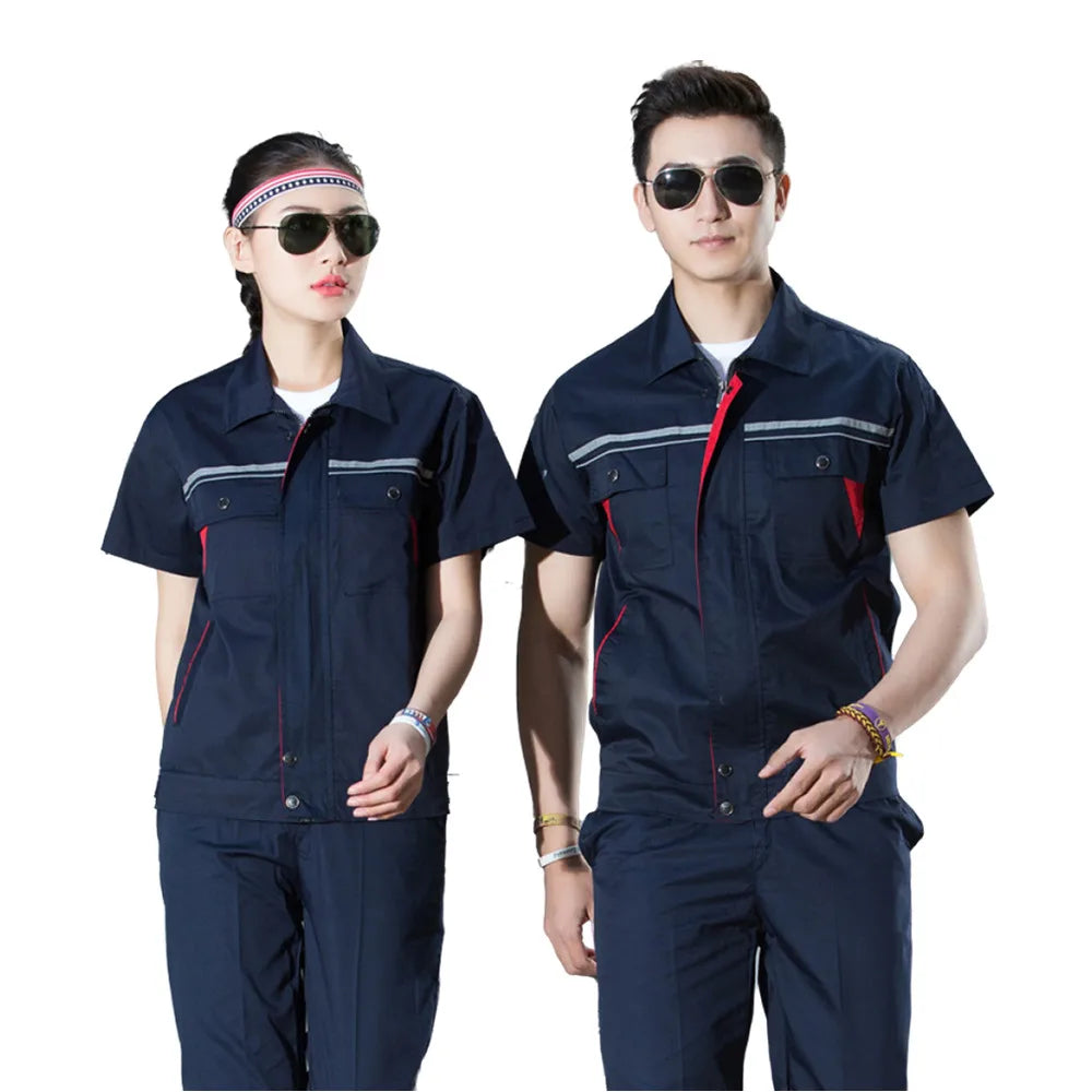 Factory Direct Professional Engineer Workwear Uniforms Hi Visibility Cotton Anti-Wrinkle Breathable