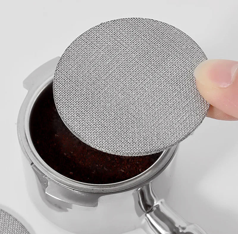 New Arrivals 2022 Wholesale Custom Professional Sintered Coffee Filter Disc Stainless Steel Puck Screen for Espresso