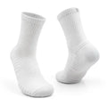 Oem Custom Logo White 100% Cotton Thick Cushion Sole Sports Socks for Men & Kids-Warm Towel Bottom Design