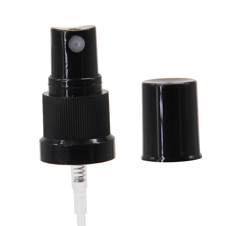 New Design Black Silver Gold Cap Perfume Spray Pump Press Bottle Cap Sprayer 28/400 Manufacturer