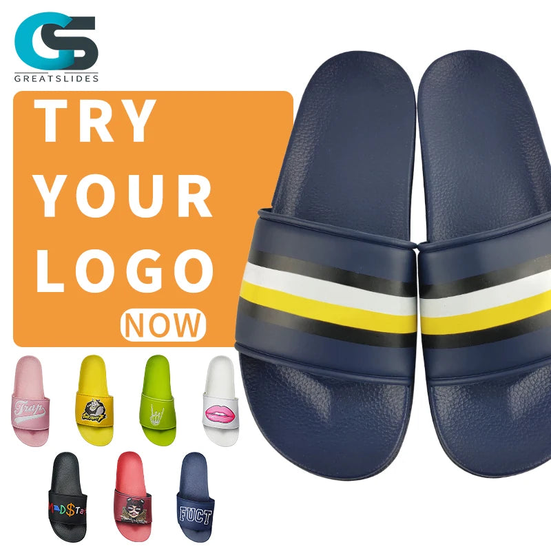 Greatslides 2024 Hot Selling Men Slides DesignerSports Slippers ManufacturerMen'S Shoes Sandals Designer
