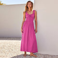 New Arrival Seaside Vacation Women Casual Strap Dress