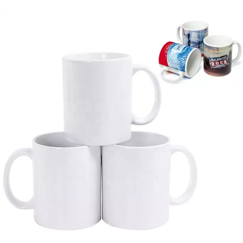 Gift Grade Custom Mug 11oz Sublimation White Mugs with Logo