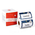 Phomemo 53mm X 6.5m Blue and White Thermal Label Printer Paper Compatible with M02/M02S/M02PRO/M03