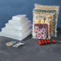 Prettyseal 7-Layer PE+PA 3.5mil Vacuum-Sealed BPA-Free Oxygen Barrier Packaging Bags for Seafood Fish Shrimp Salmon Freezer