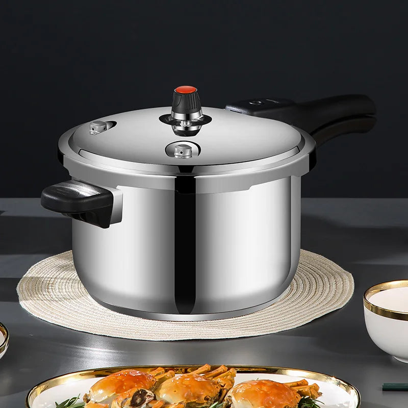 Liantong Factory Commercial Kitchen New Multi Functional Stainless Steel 201 304 Gas Induction Pressure Cooker