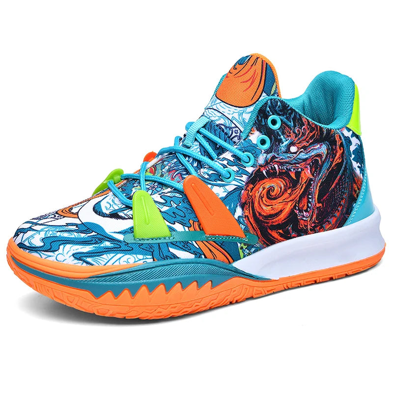 Biyate Shoes New Arrival Fashion Breathable Sneakers Mesh Basketball Running Sports Shoes for Boys