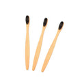 Adult BPA Free Mix Color Charcoal Bristle  Bamboo Toothbrush Soft  Bristles Tooth Brush