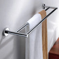 Bathroom Accessories Double Towel Rack Bars Stainless Steel Chromed  Wall Mounted Sale Customized Pcs
