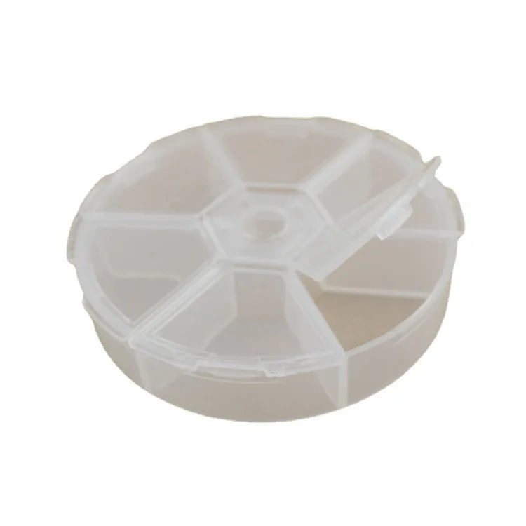 Eco-Friendly Transparent Plastic Jewelry Organizer Small PP Grids Earring Bead Holder for Beads Storage and Parts Management