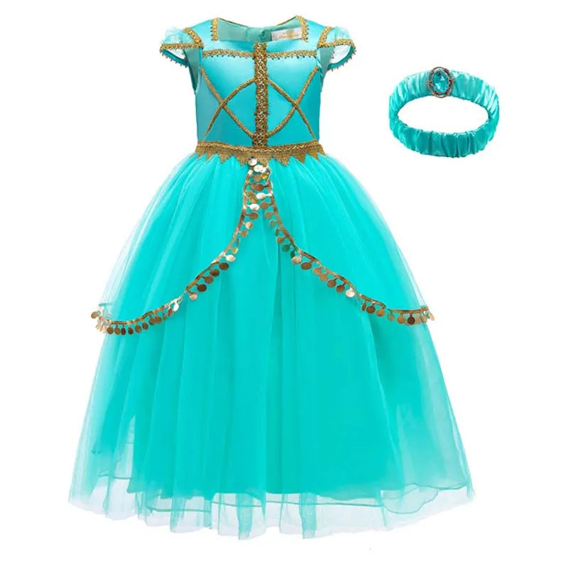 Wholesale Clothing Live Action Deluxe Girls Fancy Dress Costumes Chinas 4-12Y DISP-009