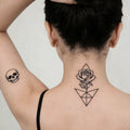 Topjlh Waterproof Temporary Tattoo Paper Ink Printer Paper Water Transfer Kits Custom Logo Sticker Different Design Easy to Use