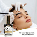 No developer Stay 3-7 days  Beauty Salon Black Brown Variations  Henna Eyebrows Paste Vegan Dye Shades Tint with private label