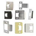 OEM Precision Stainless Steel Door Lock Latch Strike Plate Sheet Metal Fabrication Punch Stamping Service