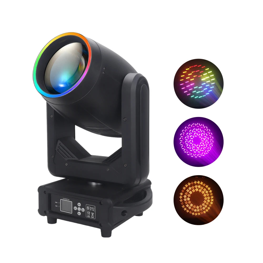 Professional DJ 300W RGBW LED Beam Moving Head Stage Light