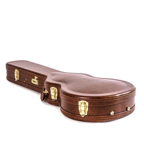 WC15-LP Custom PVC Leather 20mm Sponge Wooden Guitar Case Hardcase for Electronic Organ & Guitar Shockproof Waterproof