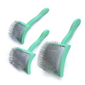 Goldpets C-Shape Beech Slicker Brush Set Professional Grooming Tools Brush Cepillo Mascotas Lightweight Colourful Dog Brush